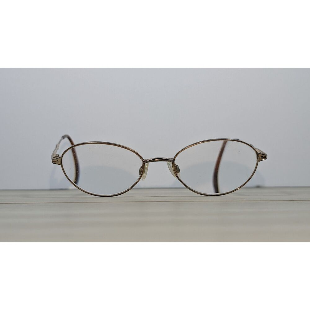MK Collection Brown Tortoise Oval Eyeglasses Frames 54-18 Womens Vintage